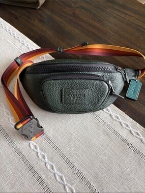 Coach Sprint Belt Bag 24 In Amazon Green